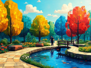 蛋仔派对花蔓宜阳秋千攻略：手把手教你荡出完美弧线
