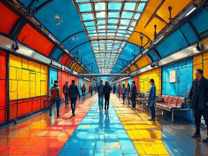 蛋仔派对盲盒店的二楼的